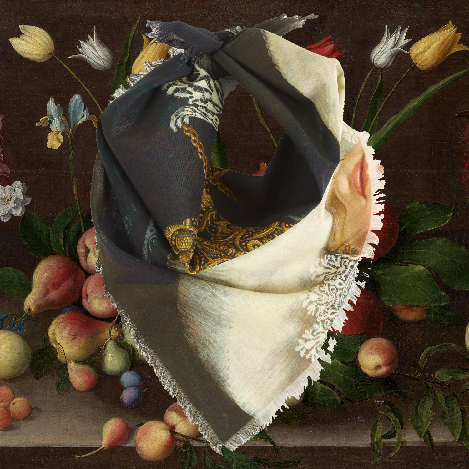 Siren Song - Wholesale Bandana - Unisex - DUTCH COLLAR VOILE BANDANA5