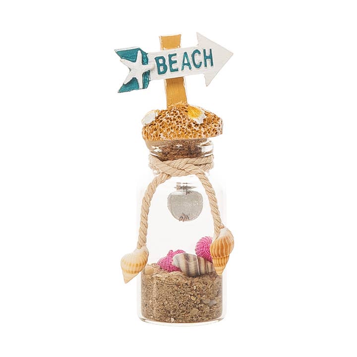 Flèche de plage Sable Bouteille Aimant pour la vente par Beachcombers