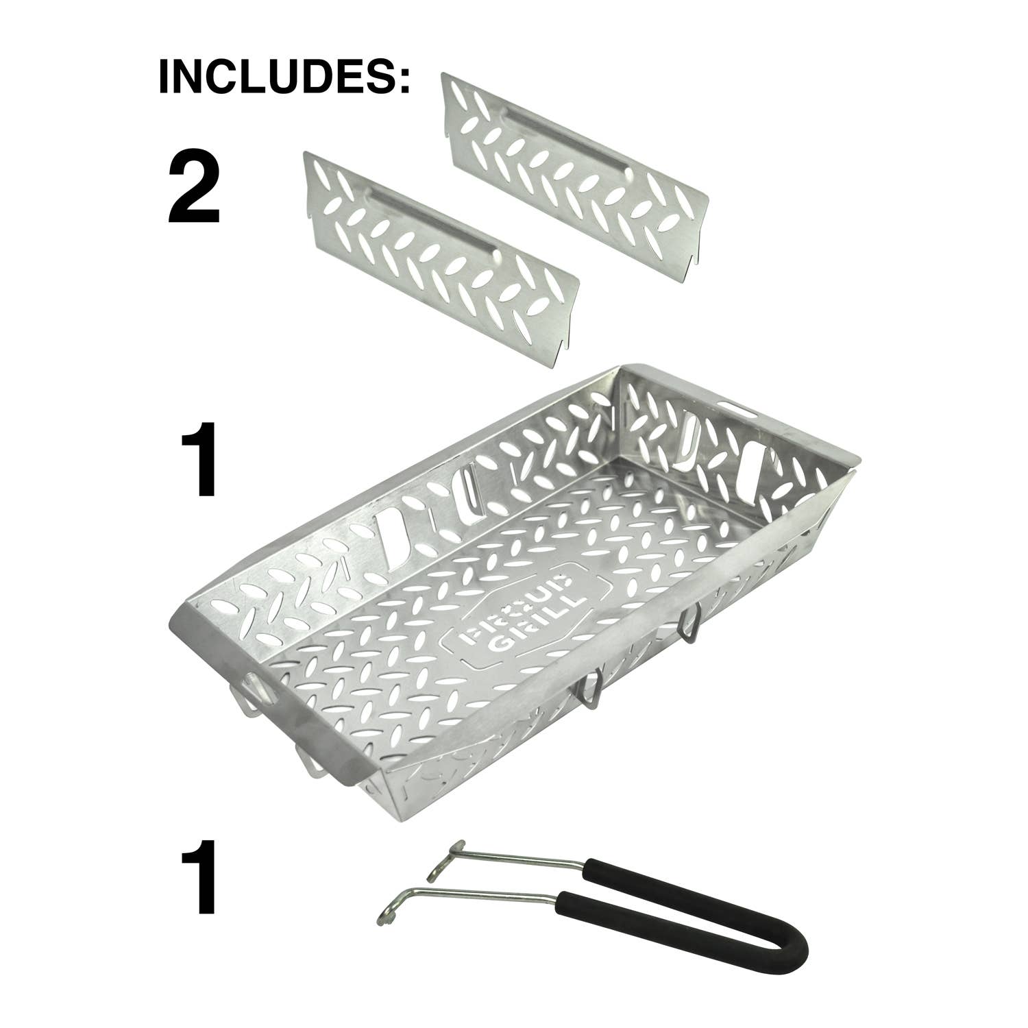 Proud Grill – wholesale Outdoor grill tools – UltraVersatile Grill Basket3