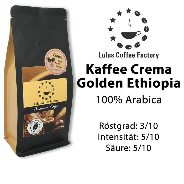 Lulus Coffee Factory - Kaffee Crema Golden Ethopia für den Großhandel von Lulus Coffee Factory