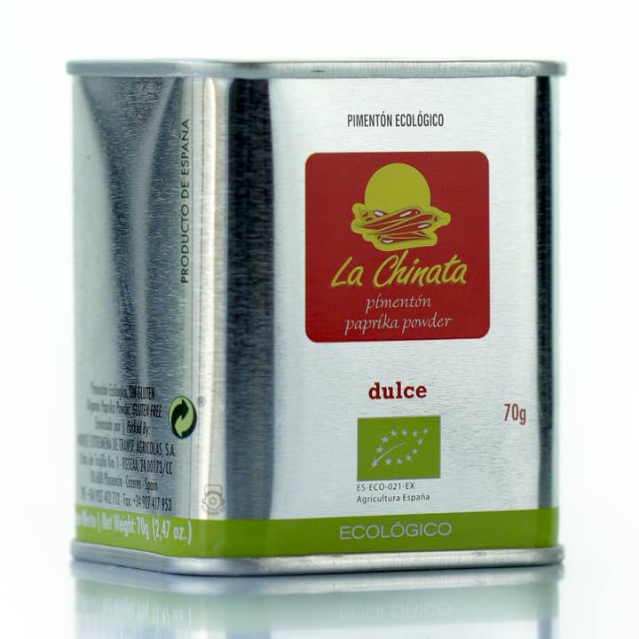 La Chinata – Großhandel Gewürze – Bio süße Paprikadose 70 G.