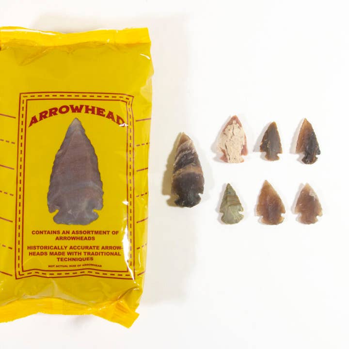 Cold River Mining - Wholesale Spiritual Stone/Crystal - ARROWHEAD BAG (CASE OF 20)2