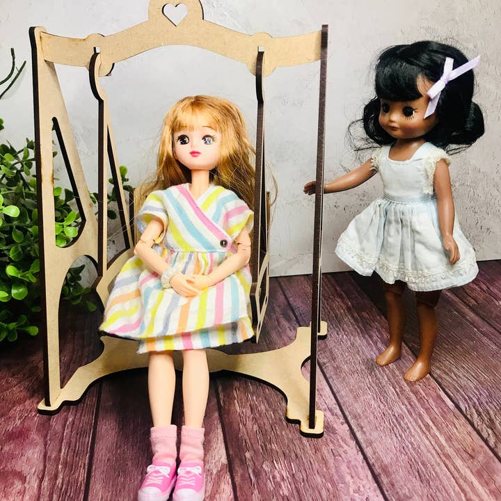 Deco Rach Design – wholesale Doll accessory kit – Kids – Dolls Swing Seat, Dolls Mini Garden Chair, Doll Miniature