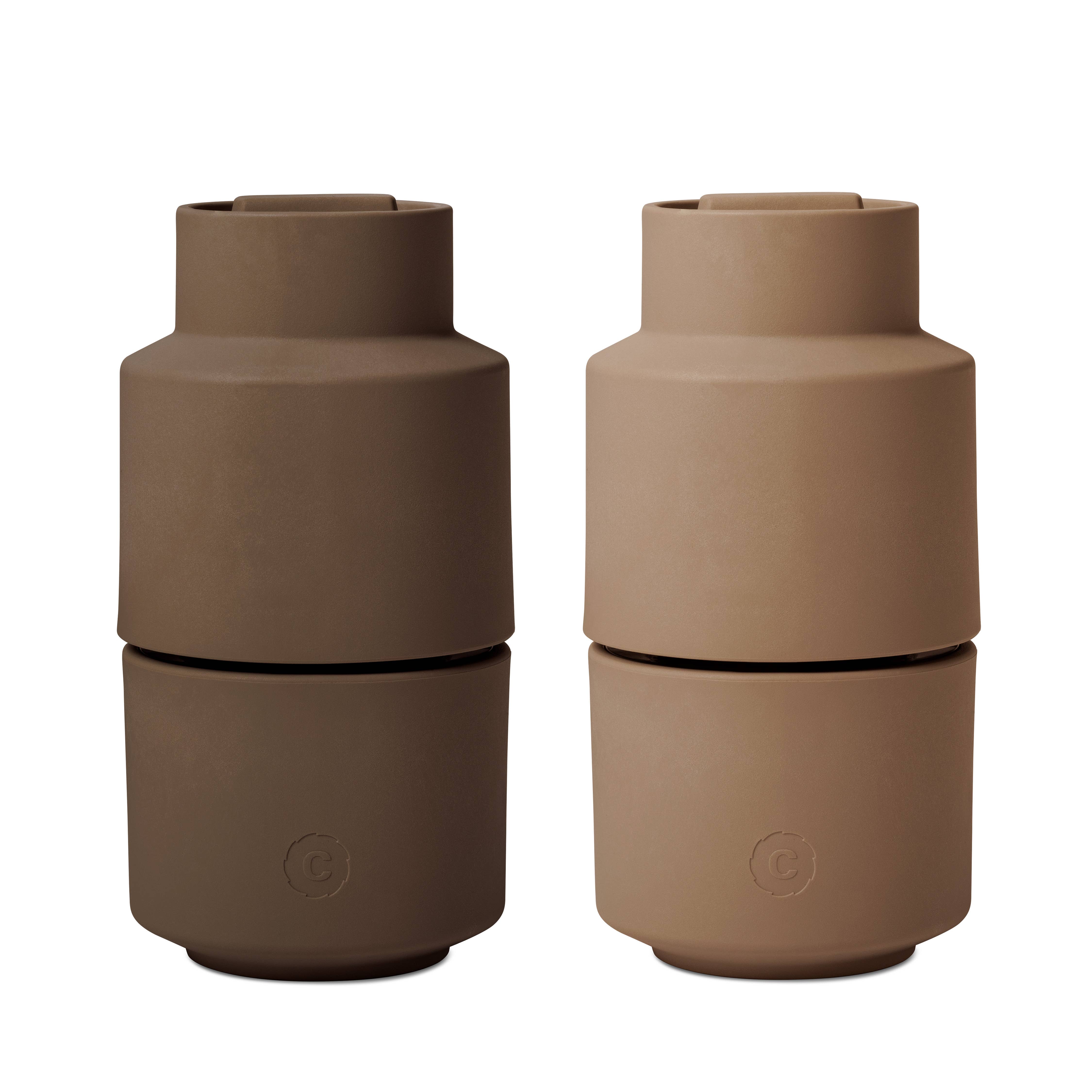 CrushGrind - Wholesale Spice Mill - Billund Grinder 2 Pc Set, 4.5"2