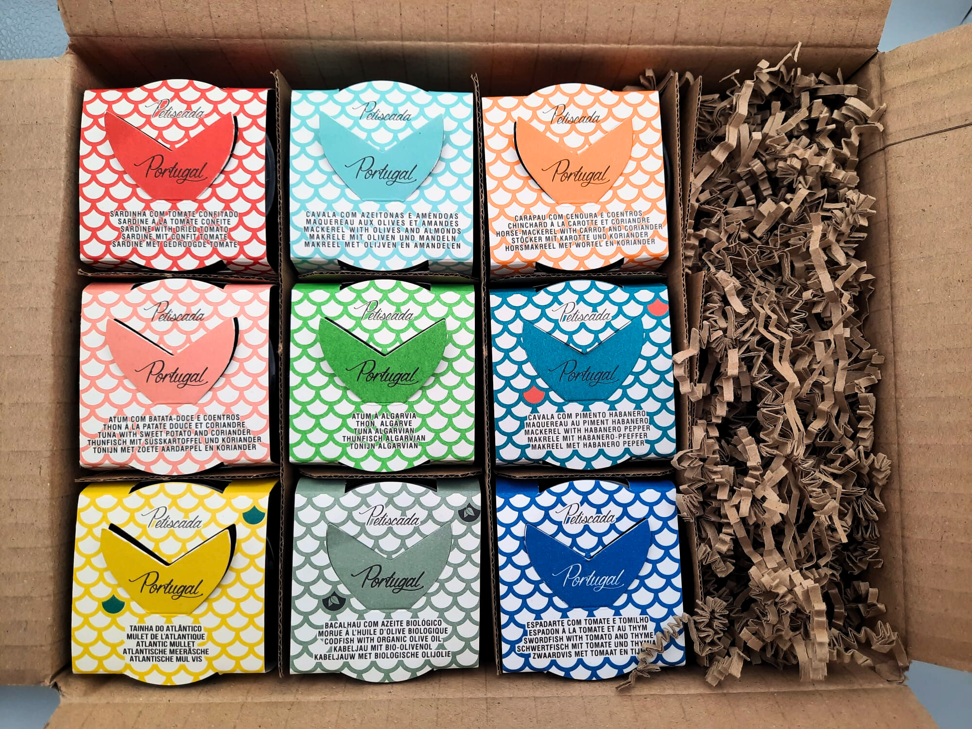 Conserveira do Arade - Vendita all'ingrosso Pesce in scatola - Cesto Scoperta con 9 Snack Saboreal3