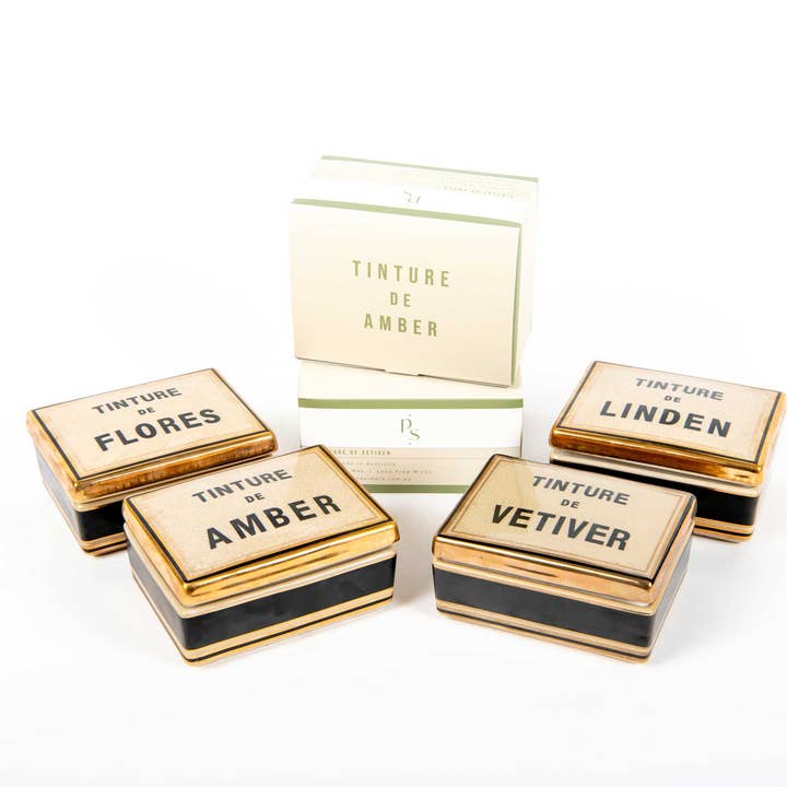 Tinture Candles - Vetiver, Flores Linden & Amber for wholesale by Plain & Simple Australia