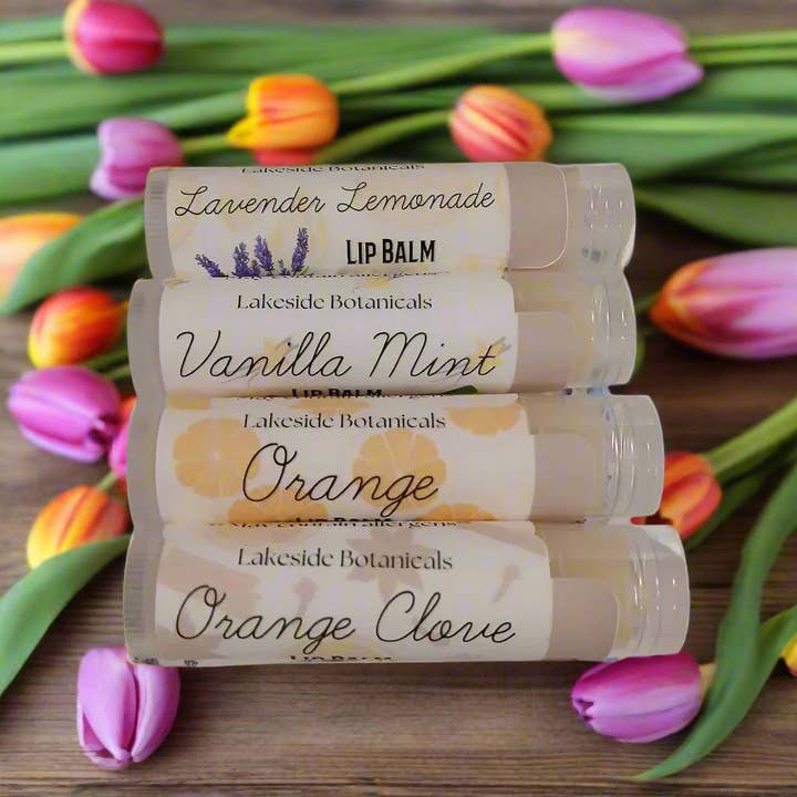 All Natural Lip Balm for wholesale by Lakeside Botanicals