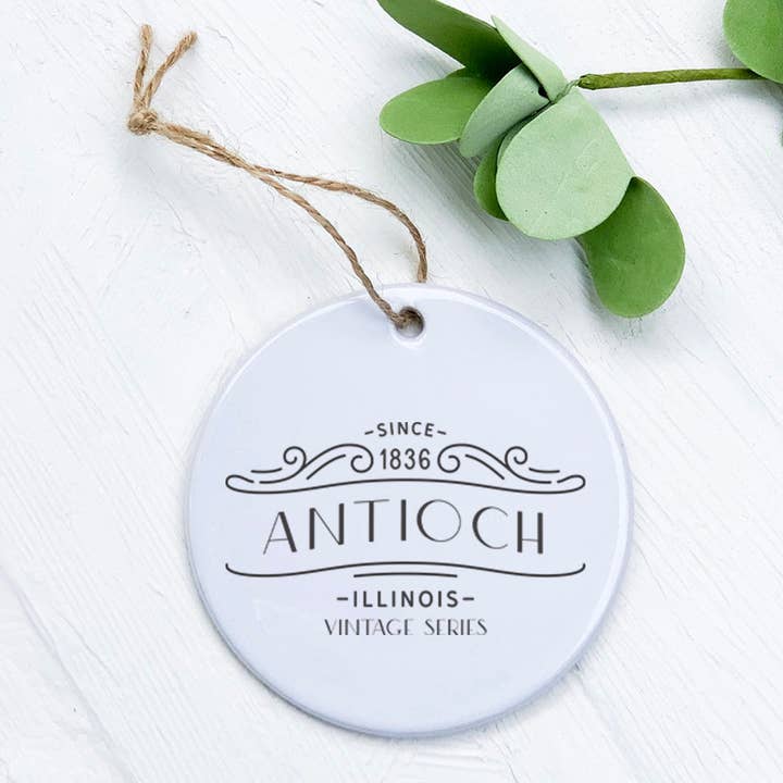 Vintage Marquee By Stat Etableret - Tilpasset Ornament for engroshandel hos Indigo Tangerine