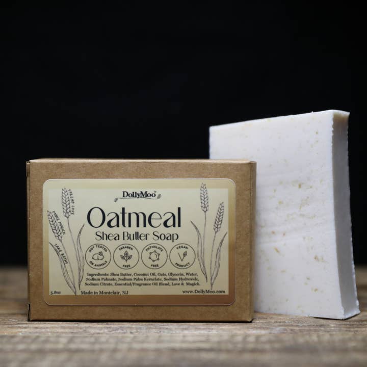 Oatmeal Shea Butter Soap for wholesale by DollyMoo