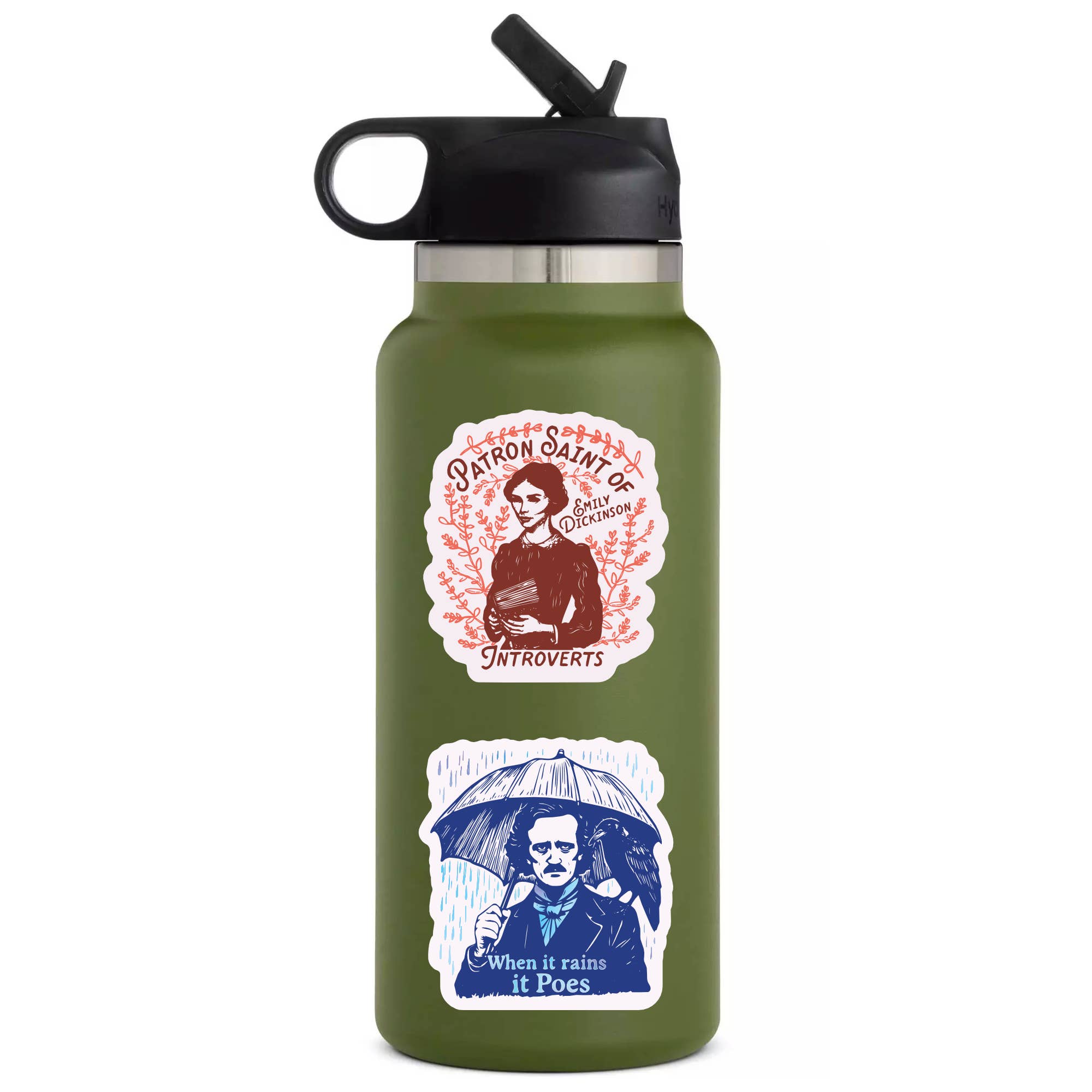 Juju and Moxie - Vente Autocollant - Autocollant vinyle de haute qualité sur la littérature Emily Dickinson2