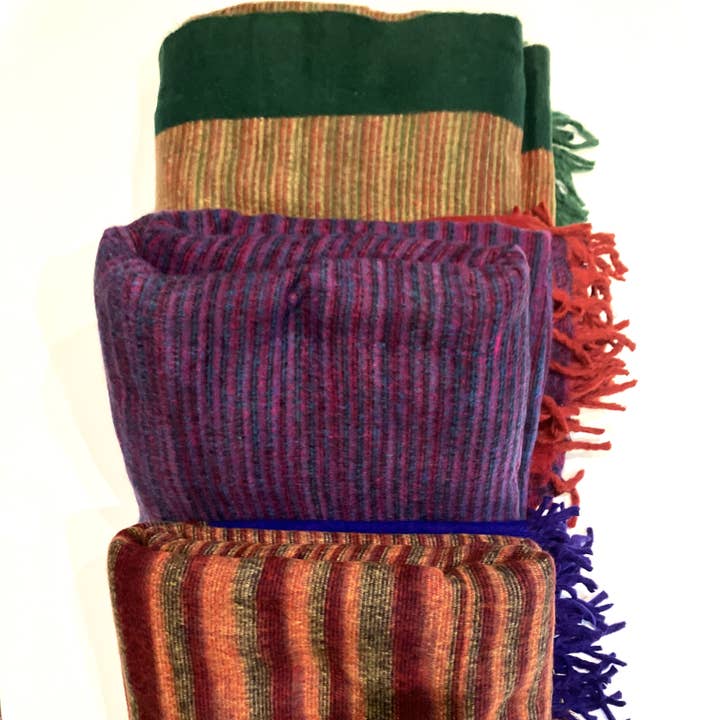 Dolma - Wholesale Throw Blanket - Yak Wool Throw Blanket Assortment1