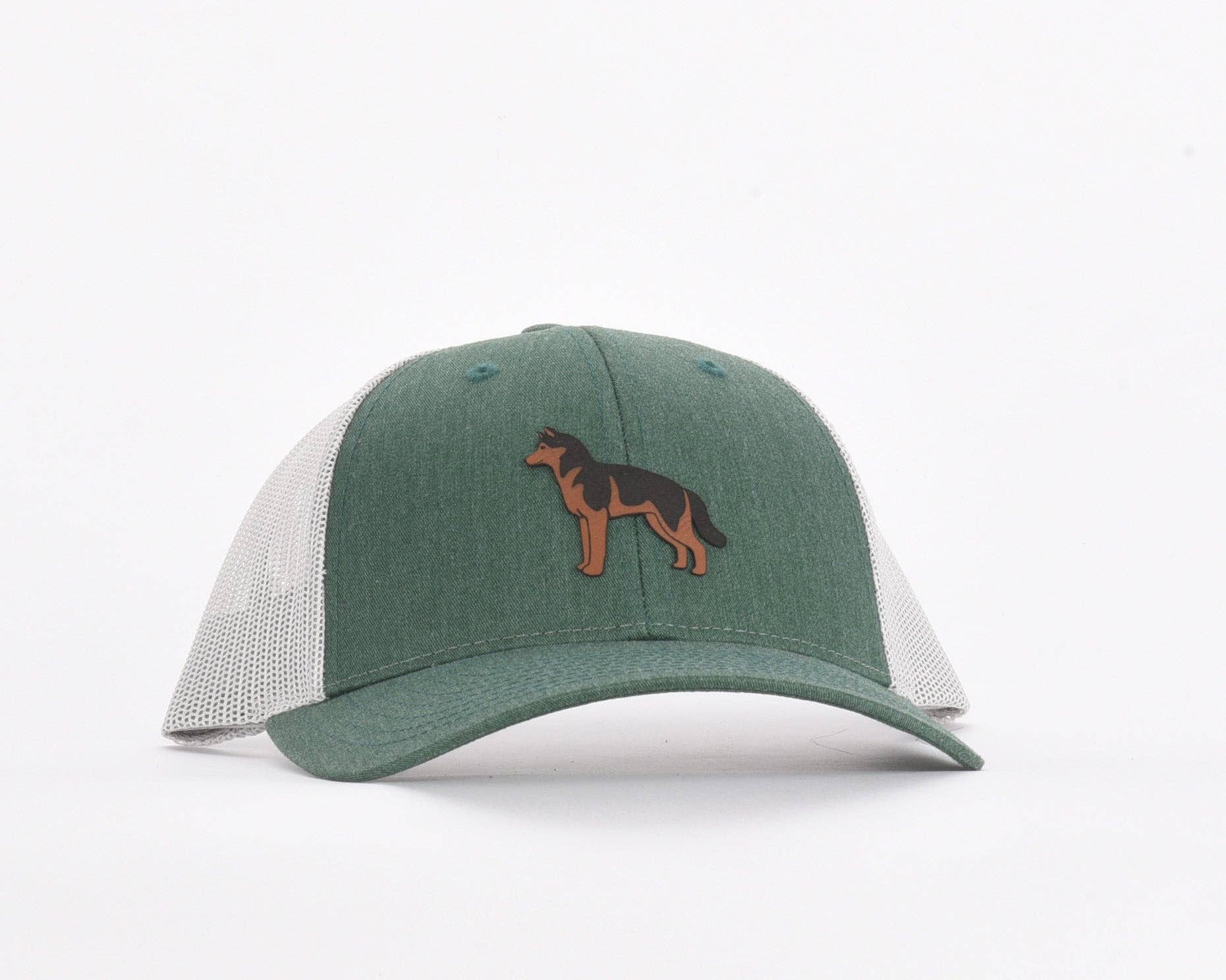 Classic State - Wholesale Flat Brim Cap - Unisex - Husky Leather Patch Hat9