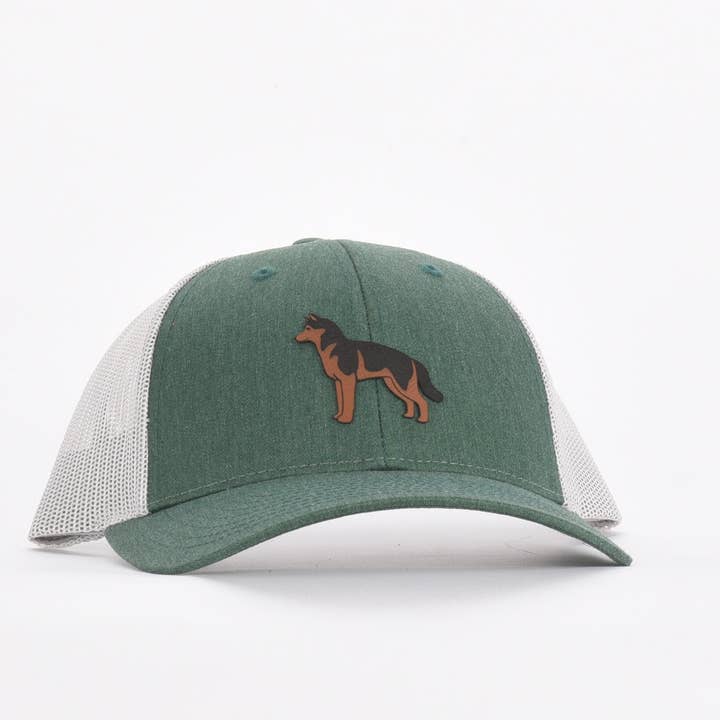 Classic State - Wholesale Flat Brim Cap - Unisex - Husky Leather Patch Hat9