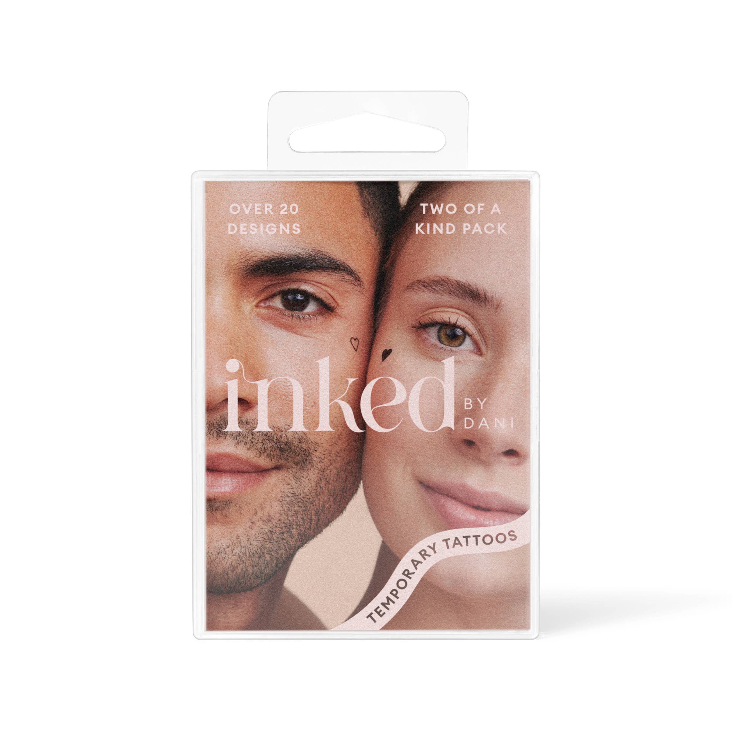 INKED by Dani - Wholesale Temporary Tattoo - Two of A Kind Temporary Tattoo Pack1