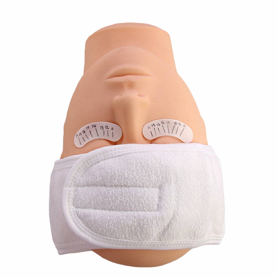 GladGirl - Wholesale Spa Headband - Velcro Hair Wrap for Lash Artists3