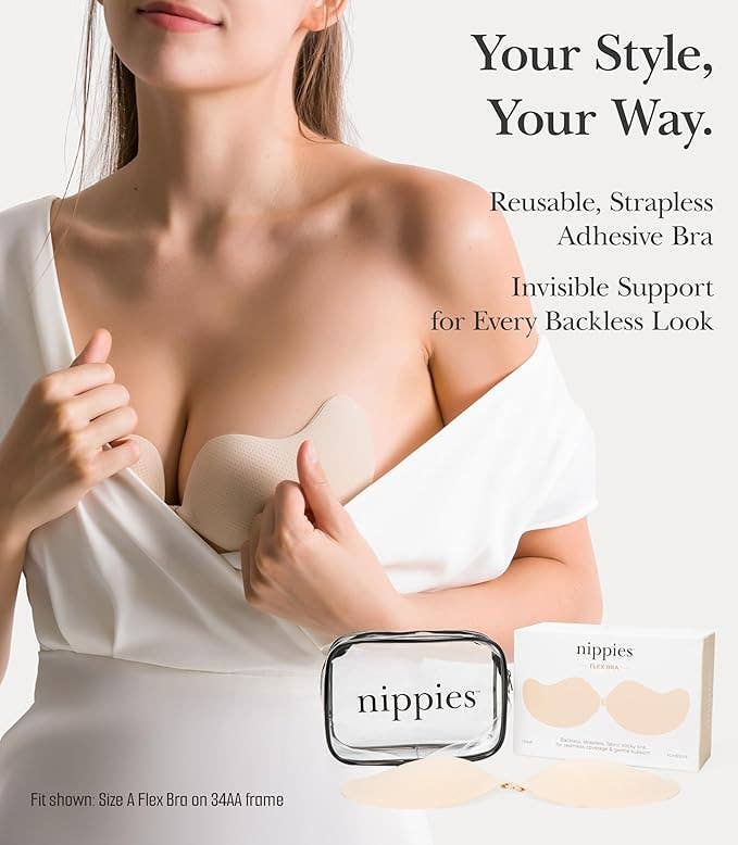 Nippies - Wholesale Bra - Women's - Nippies Flex Bra Adhesive Strapless Bra6