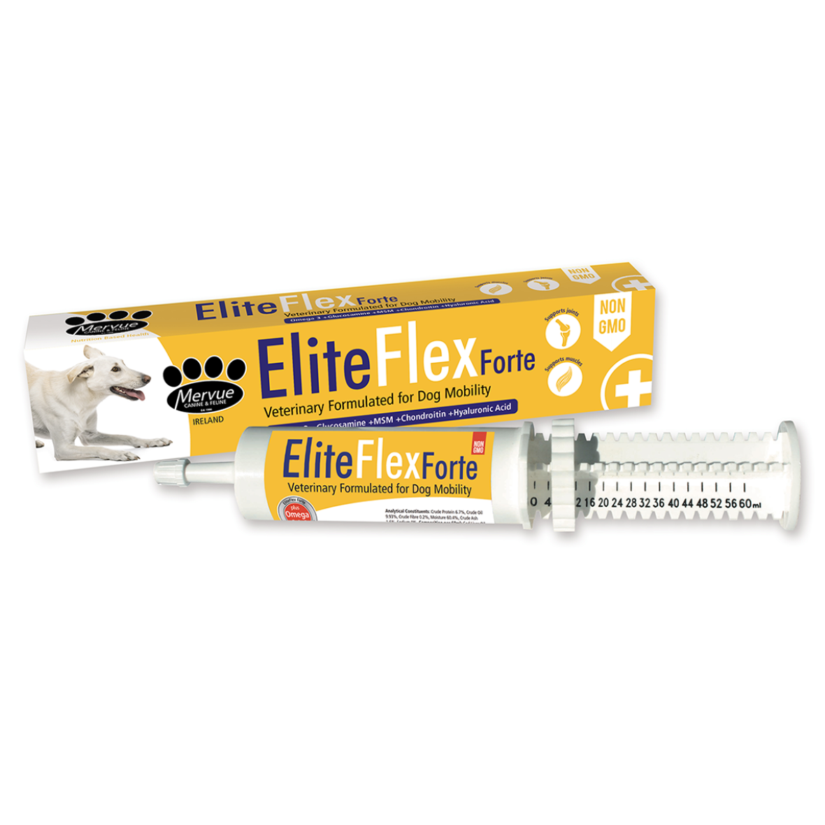 OurPetsLife – wholesale Pet supplement – Dog – Mervue Elite Flex Forte Paste for Dogs & Puppies0