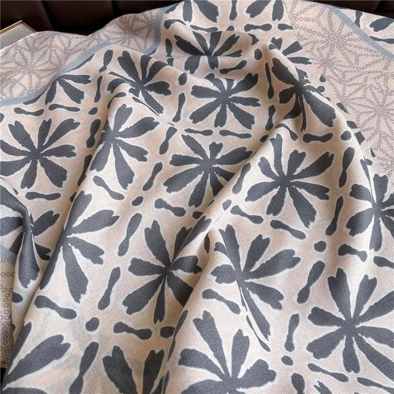 Mirazshoes WholeSale - Wholesale Scarf - Women's - Thin Printed Small Handkerchief4