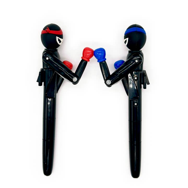 SNIFTY – Expositor de loja por atacado – EXPOSITOR DE 8 CANETAS DE AÇÃO NINJA KNOCKOUT1