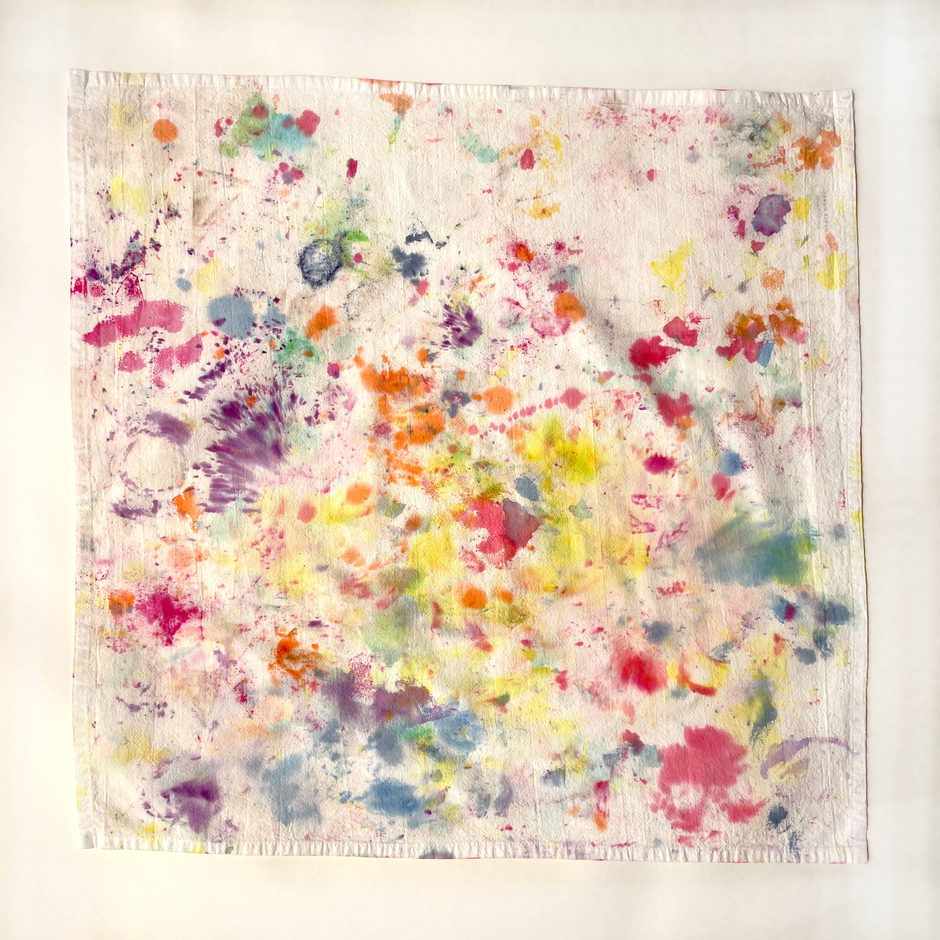 Merle Works - Wholesale Tea Towel - Happy Accident Hand-dyed Tea Towel10