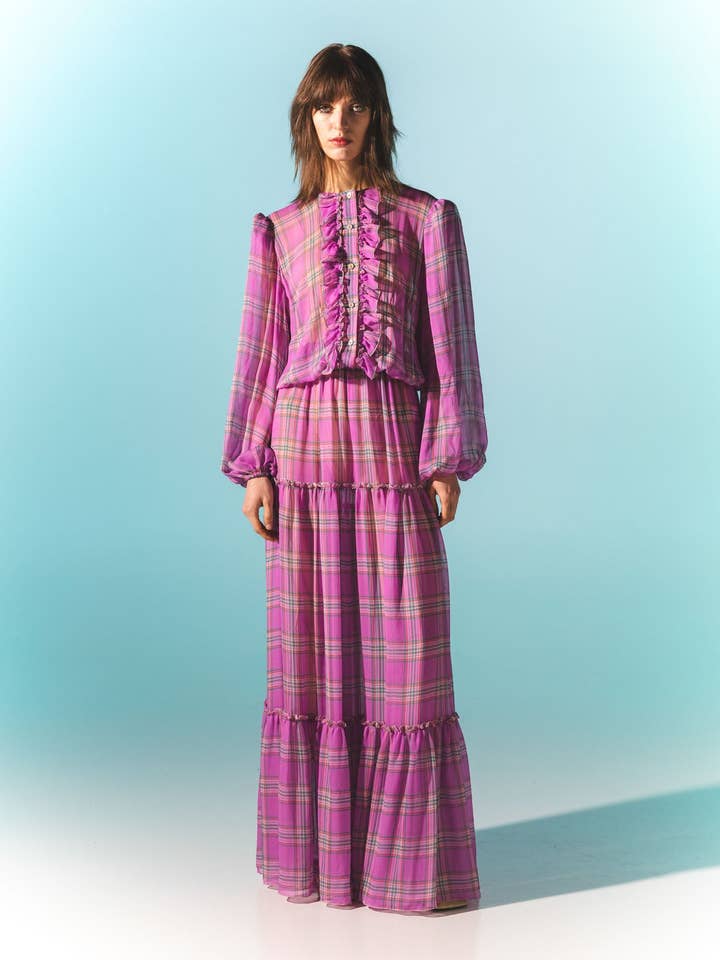 Robe en chiffon pour la vente par simona bonacci