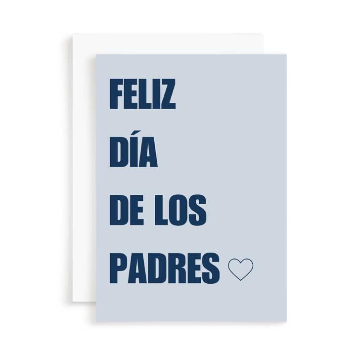 Things in Spanish - Vendita all'ingrosso Biglietti per la Festa del Papà - Carta Feliz Dia De Los Padres0