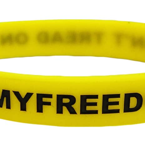 I Love My Freedom - Wholesale Wristband - Don't Tread On Me Wristband2