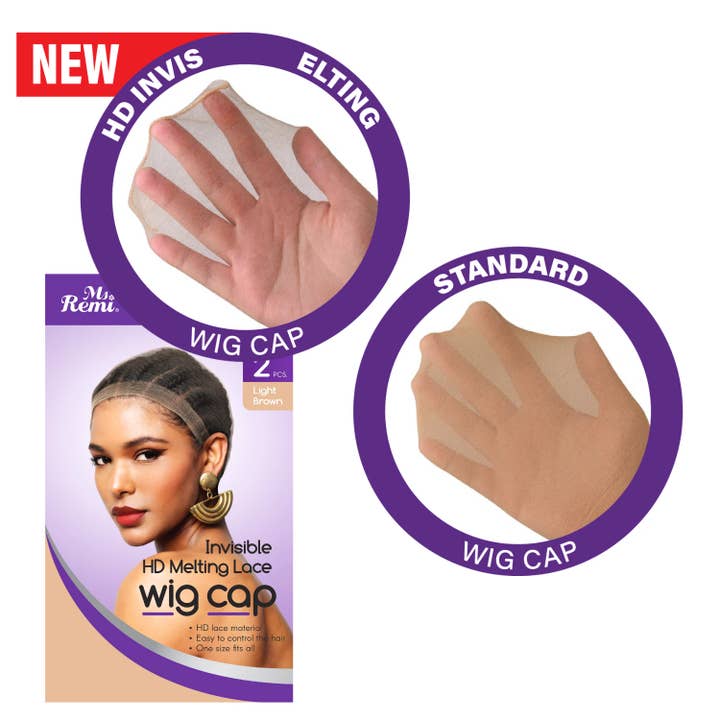 ANNIE Ms. Remi Invisible HD Melting Wig Cap (2pcs) ANNIE Ms. Remi Invisible HD Melting Wig Cap (2pcs)