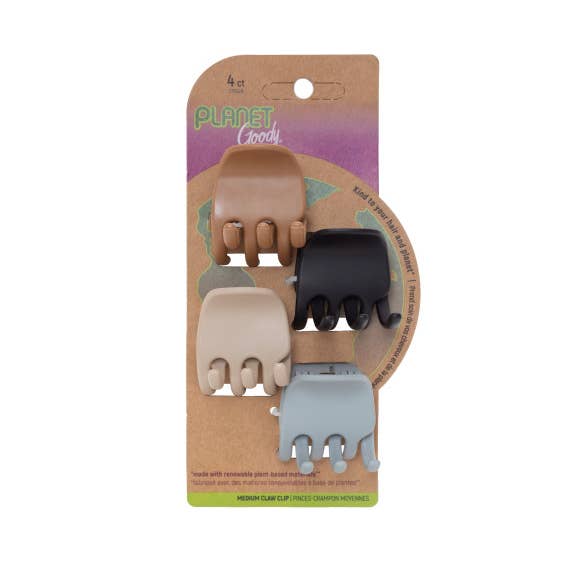 PG HERITAGE CLIPS MED NEUTRAL-4 CT for wholesale by Goody