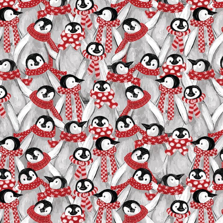 Fleece & Flannel 2025 Catalog-Penguin Pals-Multi for wholesale by Camelot