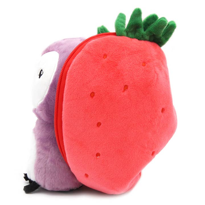 Speedy Monkey - Wholesale Stuffed/Plush Toy - Kids & Baby - Violet the Owl/Strawberry - Flipetz6