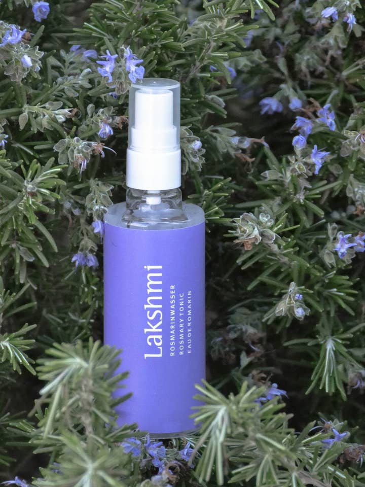 Tonic et eau rafraîchissante au romarin bio pour la vente par Lakshmi®