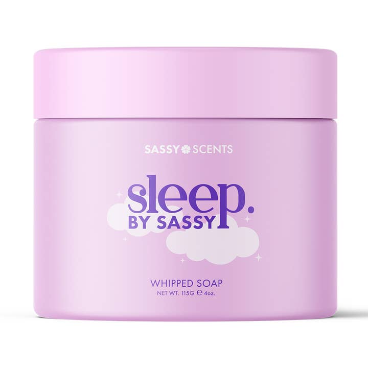 Sleep By Sassy Whipped Soap for wholesale by Sassy Scents