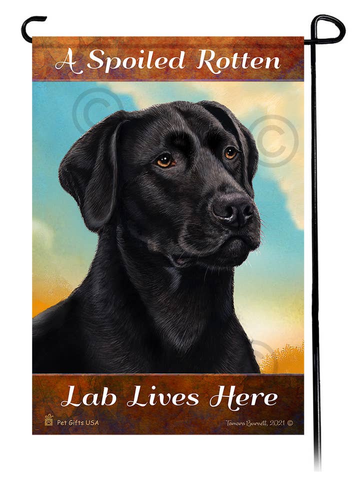A Spoiled Rotten Labrador Retriever American Black Lives ... for wholesale by Pet Gifts USA, LLC