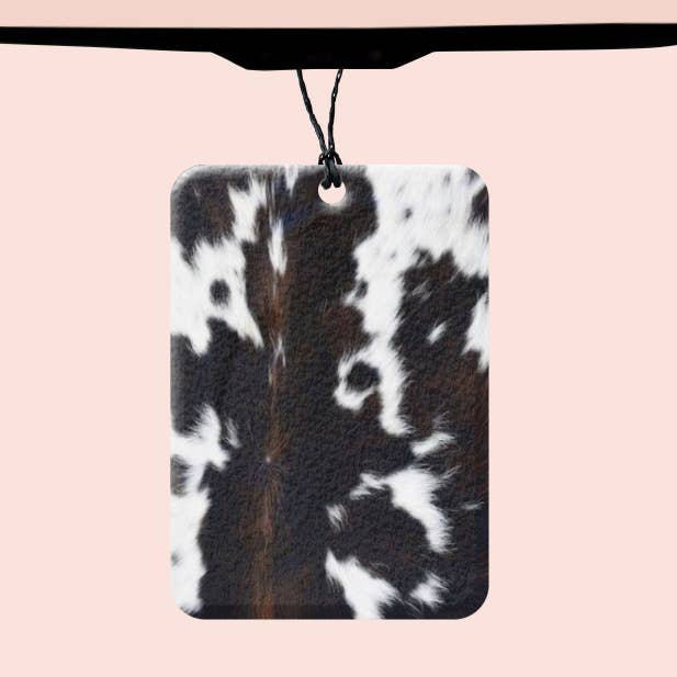 Deodorante per auto in pelle bovina per la vendita all'ingrosso da parte di Texas Petunias Boutique