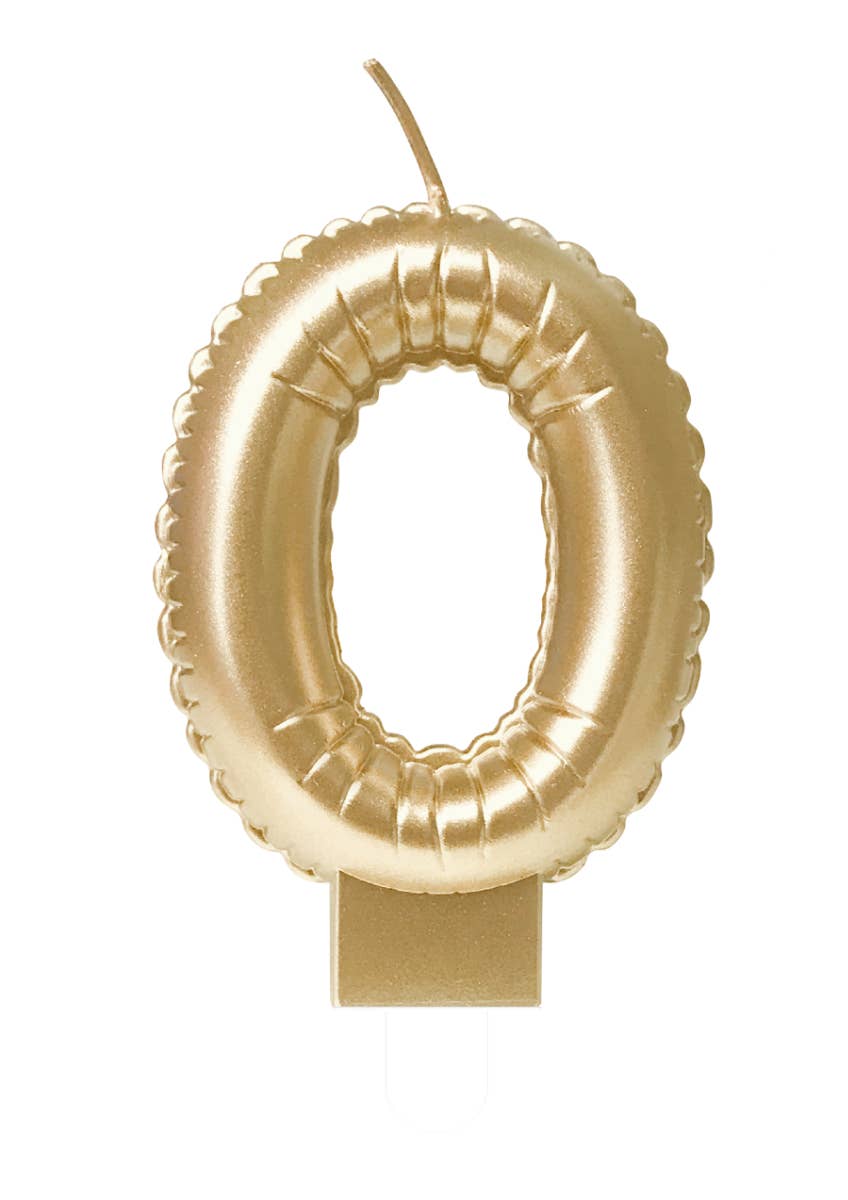 PD Party - Wholesale Cake Candle - Foil balloon candle gold - 0