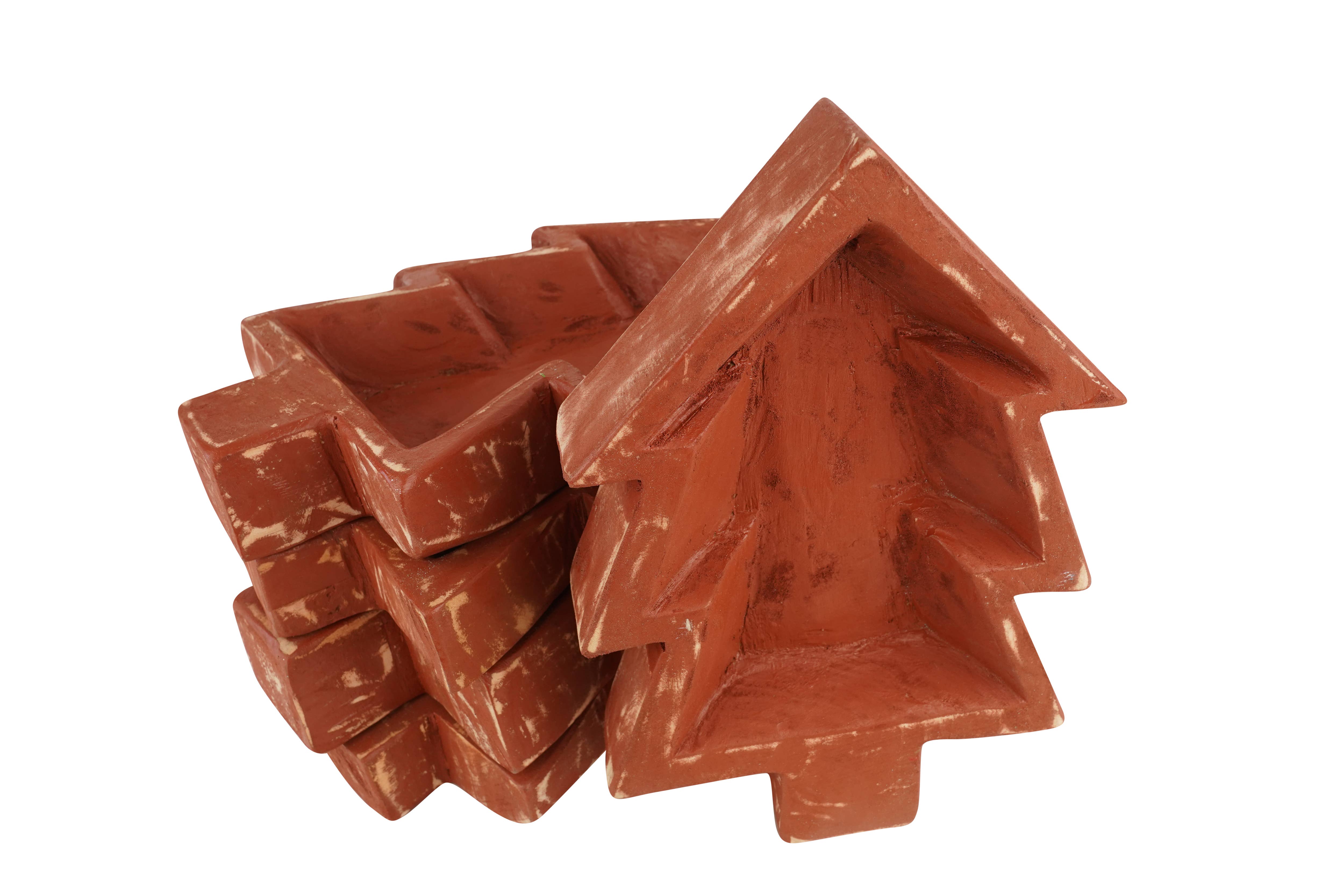 My Amigos Imports - Wholesale Candle Holder - Christmas Tree-Dough Bowl-10x14 in-7 Colors-Large-SALE-$1815