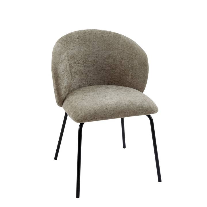 Beige klädd matstol Lina för wholesale av Andrea House