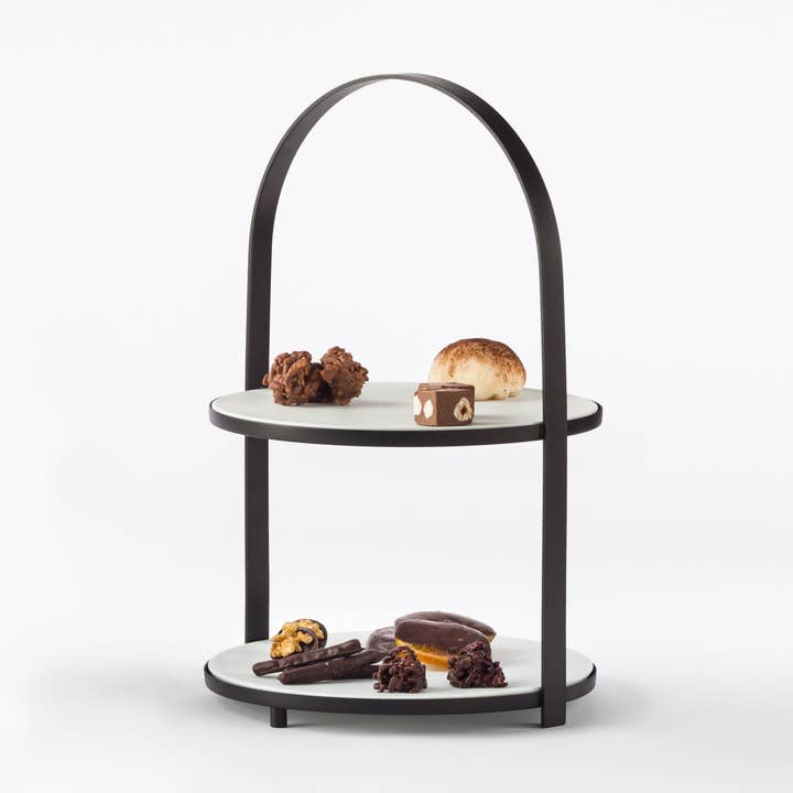 STAND SET 2 PLATES 24CM for wholesale by Catalonia Plates, Inc.