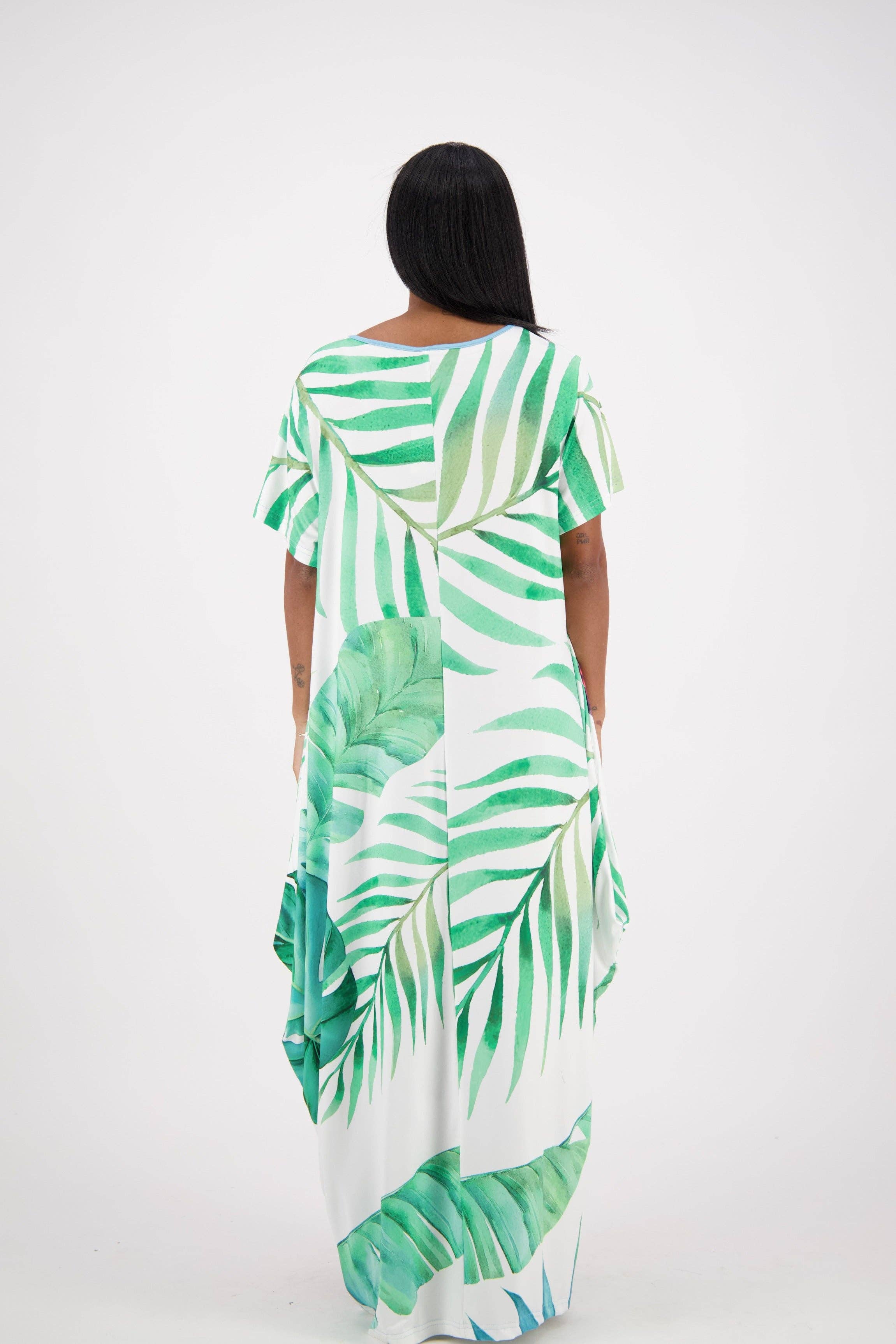 SC Water Color Print Kaftan CH8854 for wholesale on Faire3