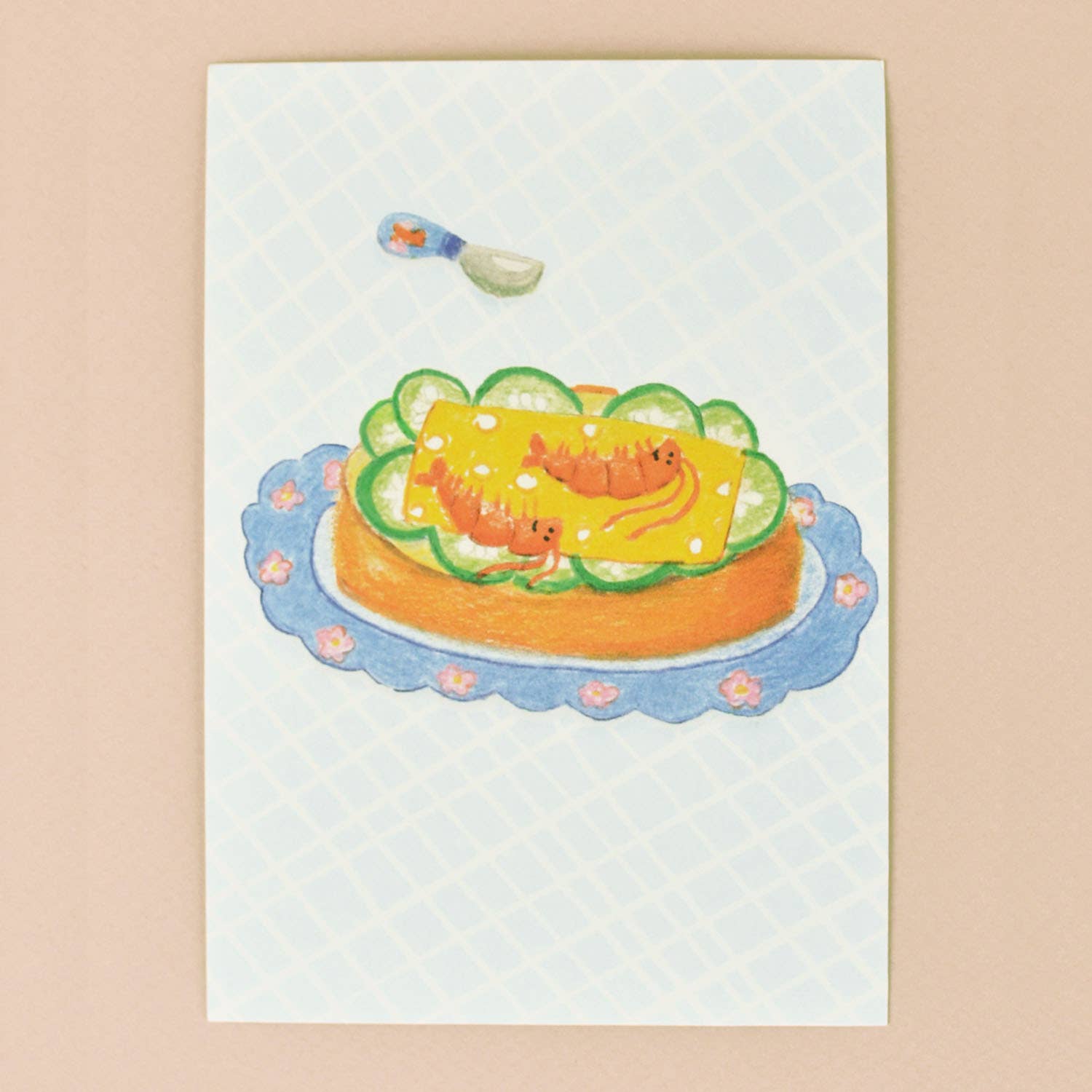 Studio Narine - Wholesale Postcard - Cheesy Toast - Postcard0