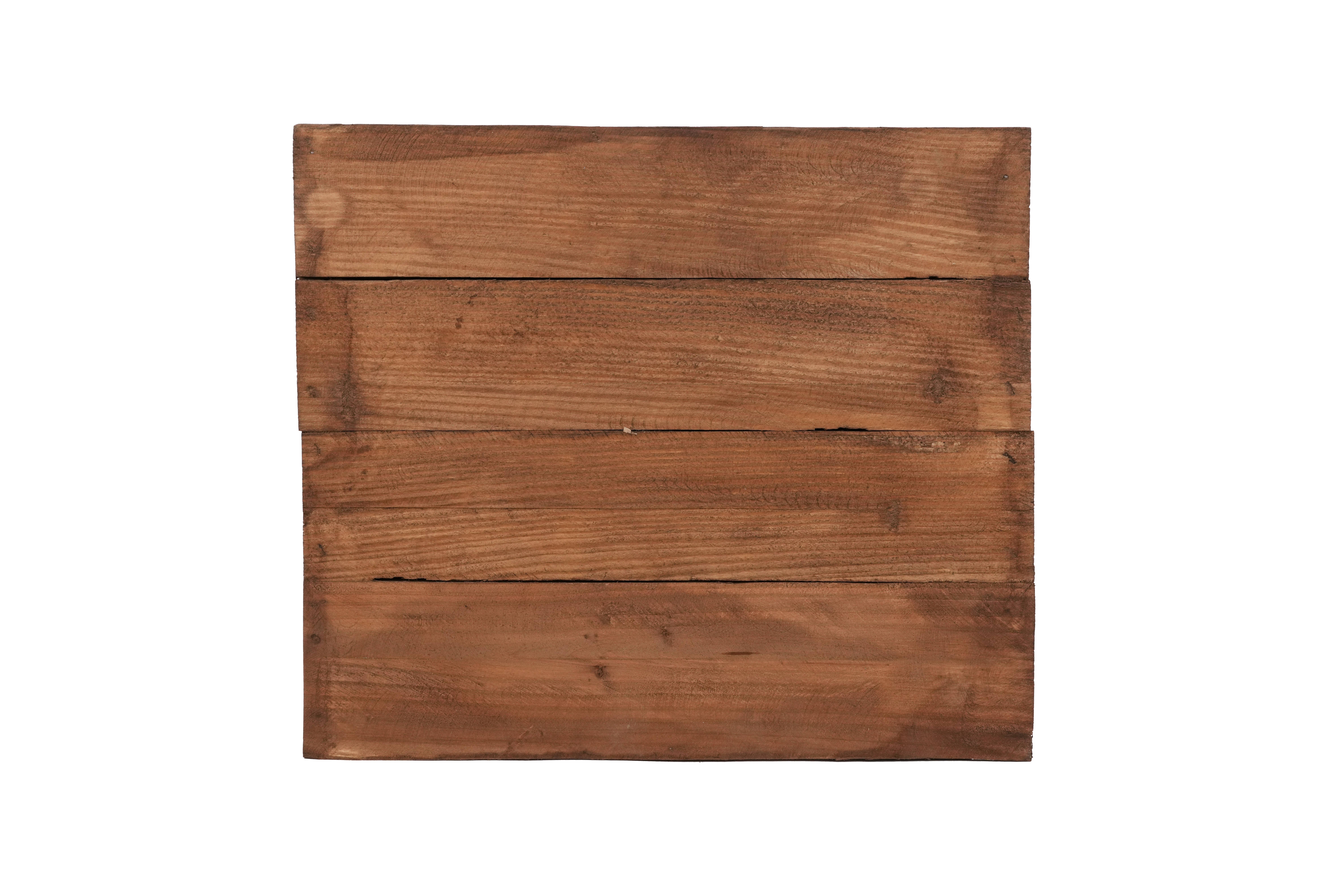 My Amigos Imports - Wholesale Side Table - Greer Table-Display-Reclaimed Wood-14x12 inches-Waxed-Greer2