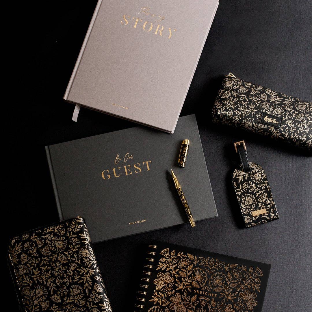 Fox & Fallow - Wholesale Guest Book - Be Our Guest Book1