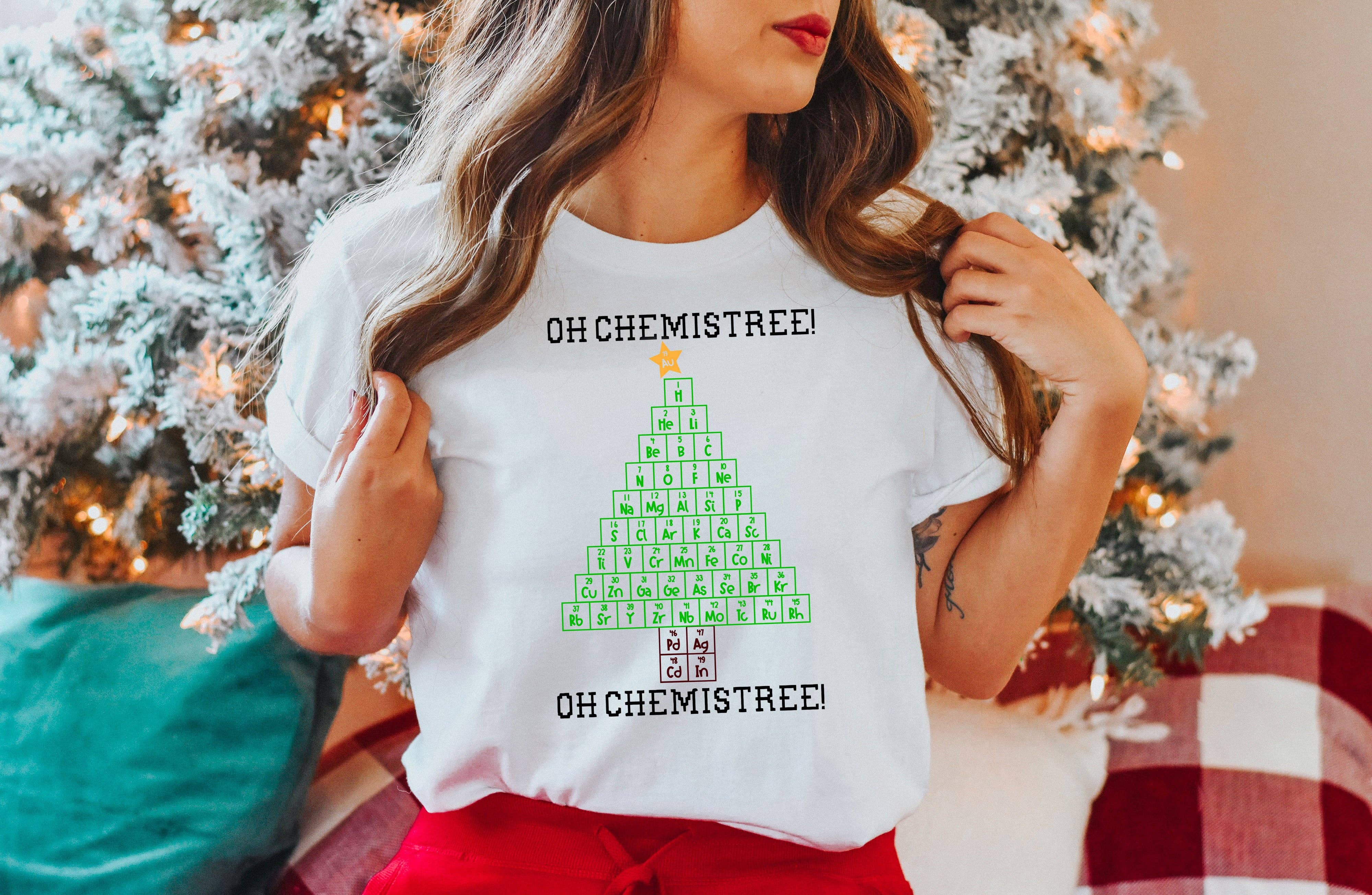 Peach Closet - Wholesale Screen Printed T-Shirt - Women's - Oh Chemistree Oh Chemistree Tee0