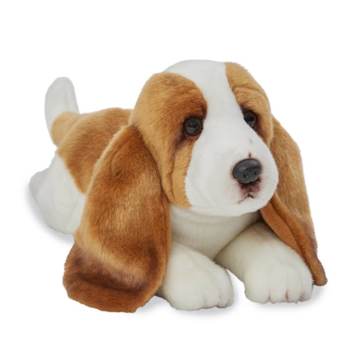 14IN DOG BASSET HOUND-HAYES for wholesale by Giffa Plush