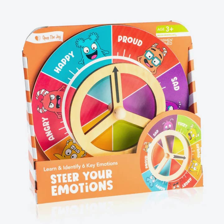 Steer Your Emotions Wheel for wholesale by Open The Joy
