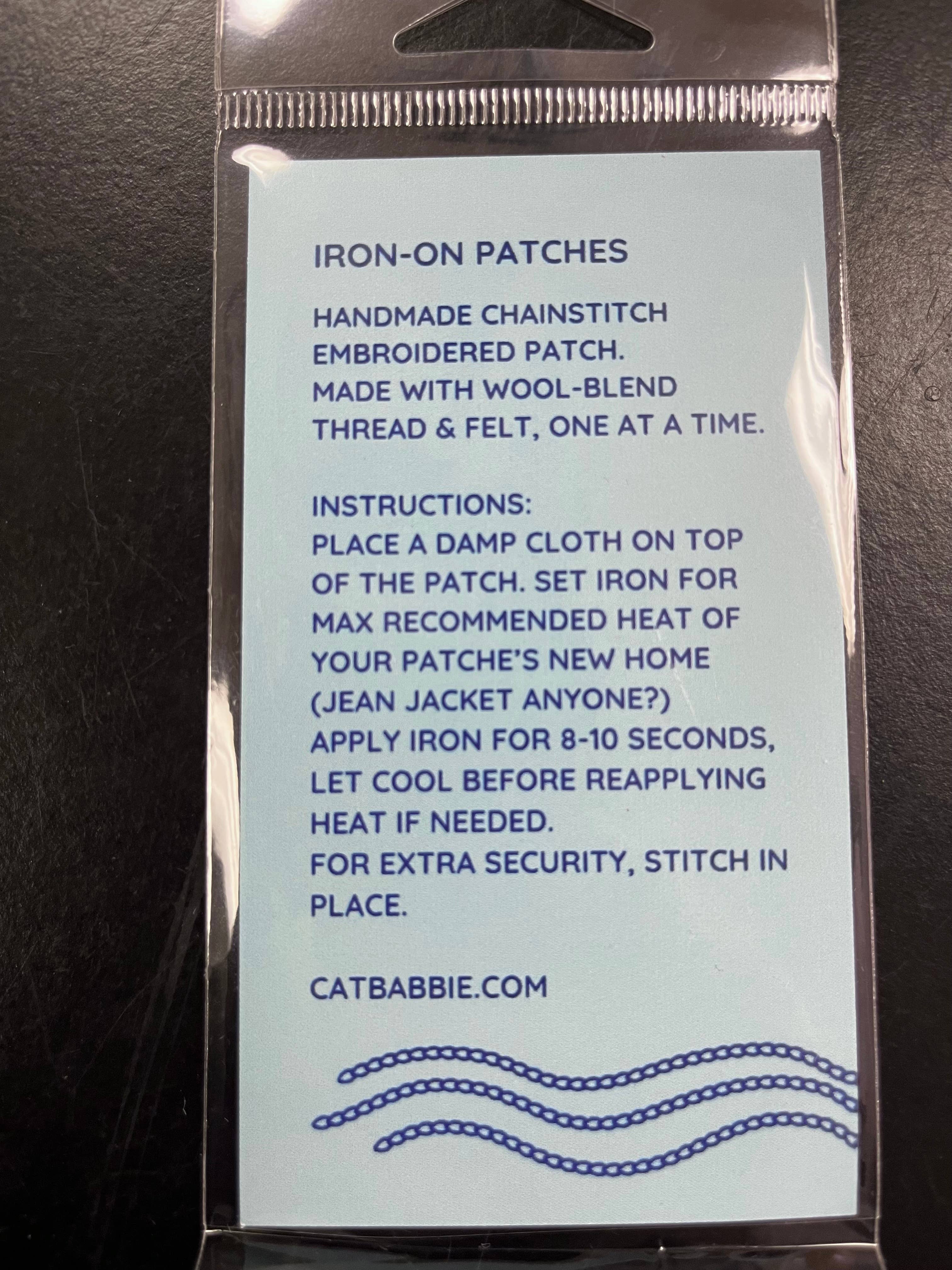 Cat Babbie - Wholesale Patch - Salty Word Patch2