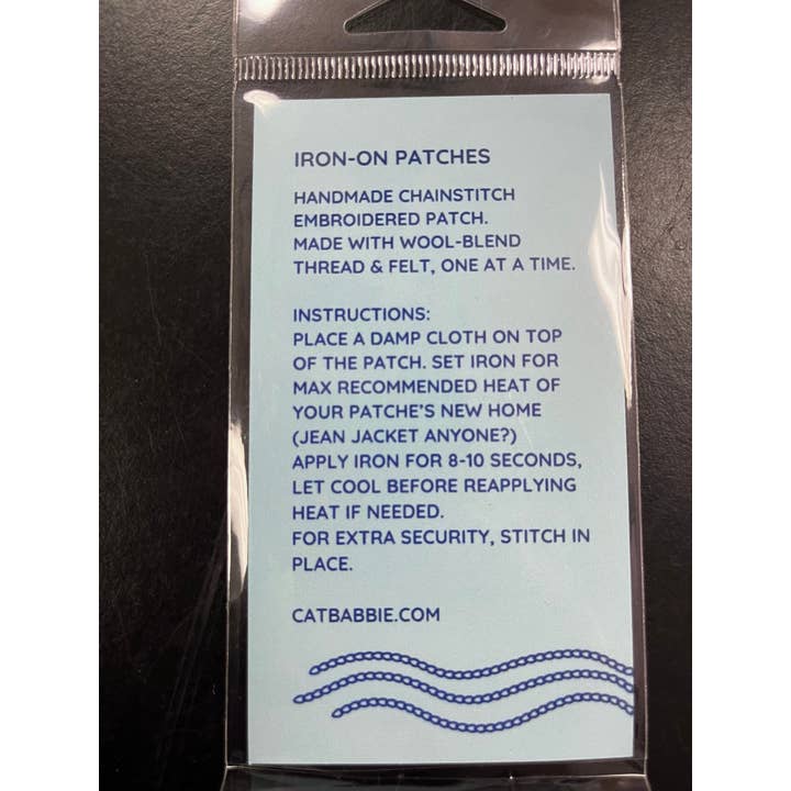 Cat Babbie - Wholesale Patch - Salty Word Patch2