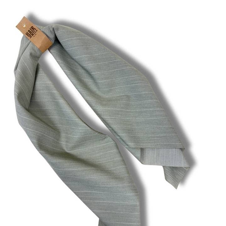 Halsklud "Stripes Mint" for engroshandel hos Hairjewelz by Elle