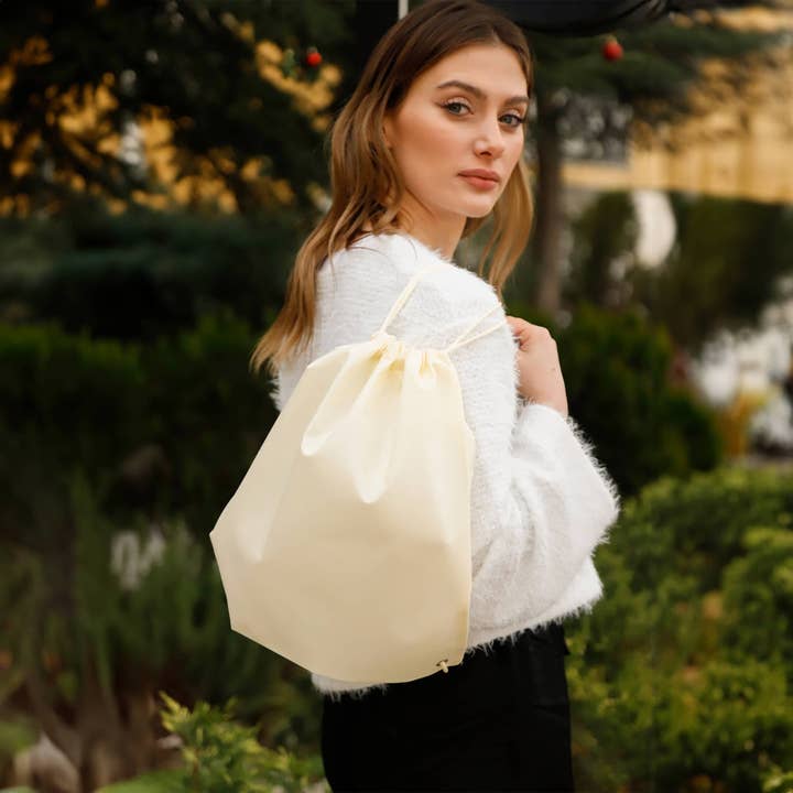 TBF - Wholesale Drawstring bag – Unisex - TBF Non-Woven Drawstring Backpack - GK42024